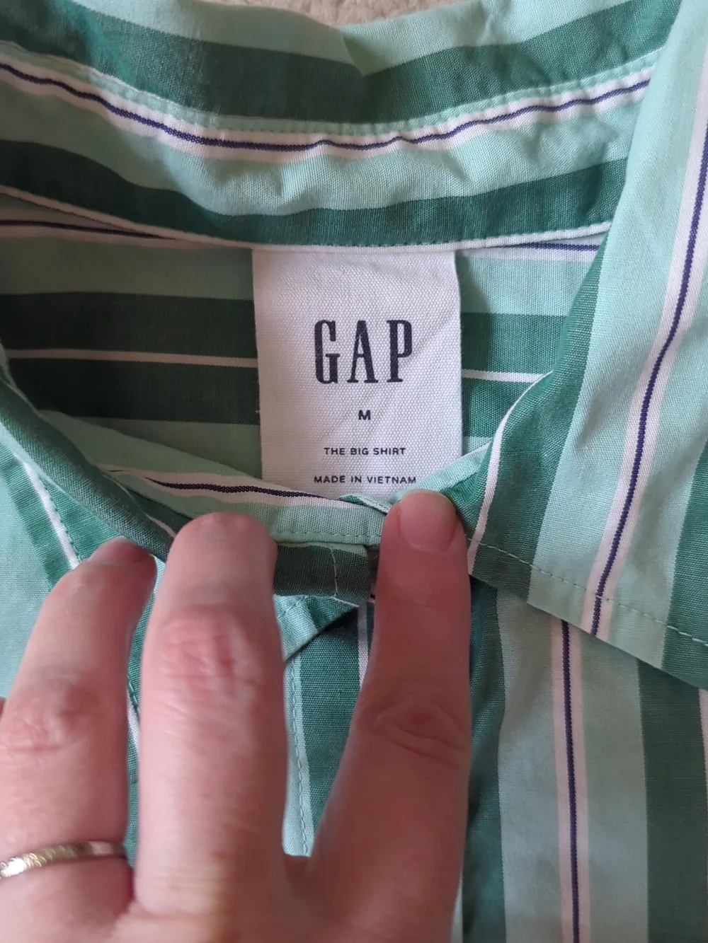 Gap Factory Big Shirt and Shorts Matching Set - Picture 3 of 6